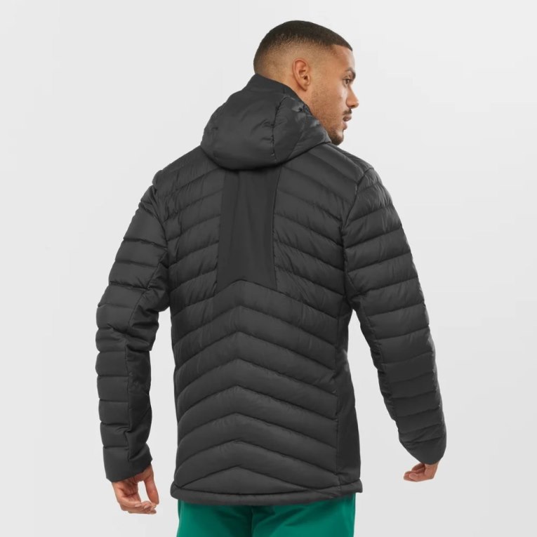 Black Salomon Essential Xwarm Down Men's Insulated Jackets | PH 17249K